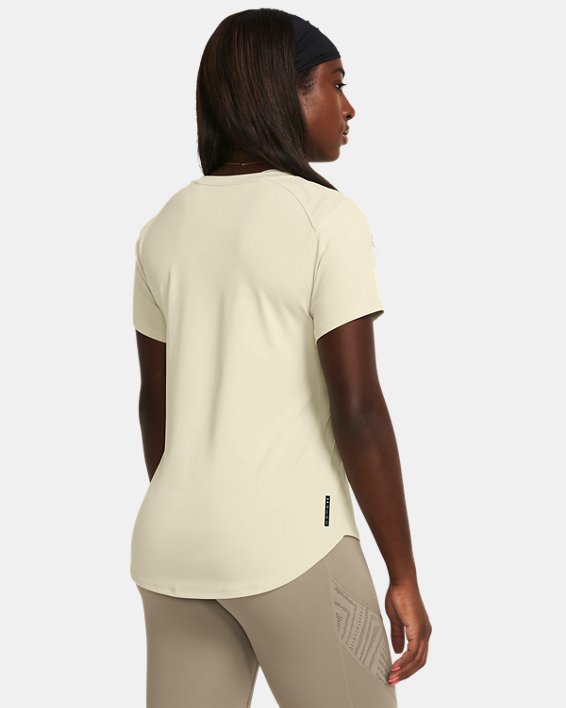Women's UA Vanish Elite Vent Short Sleeve, Brown, pdpMainDesktop image number 1